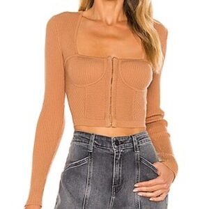 JONATHAN SIMKHAI "Ellee" Bustier Top